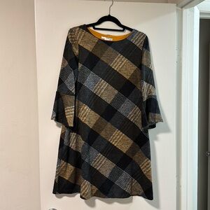 Plaid dress